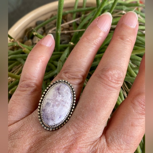 Tiffany Stone Sterling Ring - Picture 3 of 3